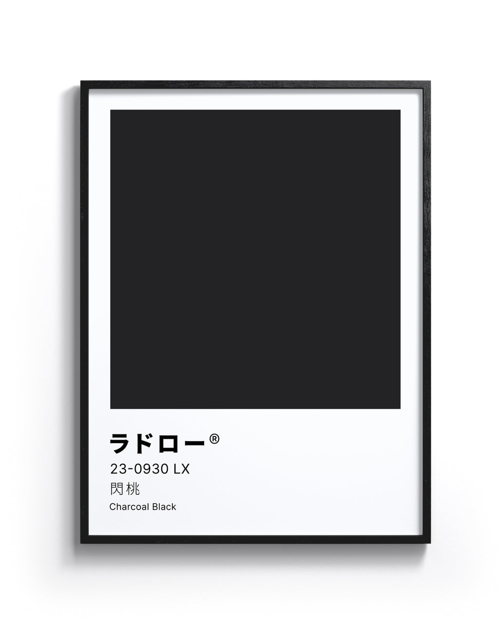 Charcoal Black