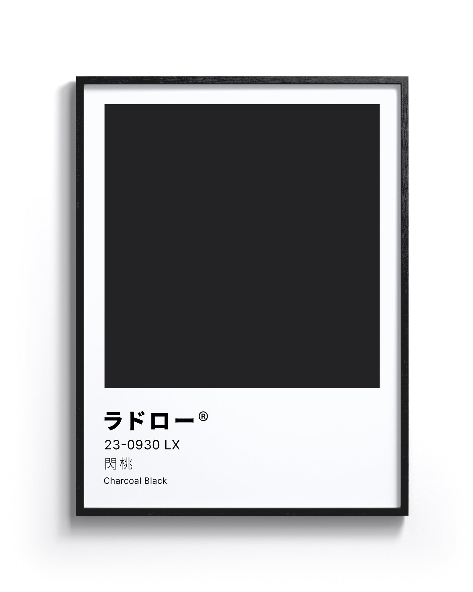 Charcoal Black